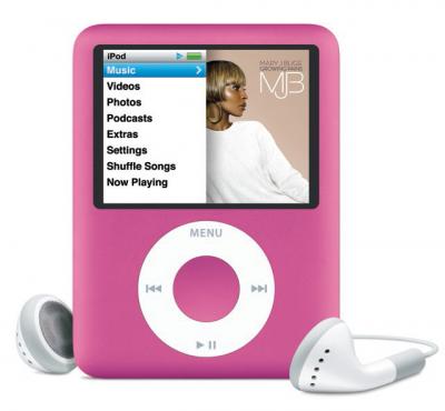 iPod nano Pembe